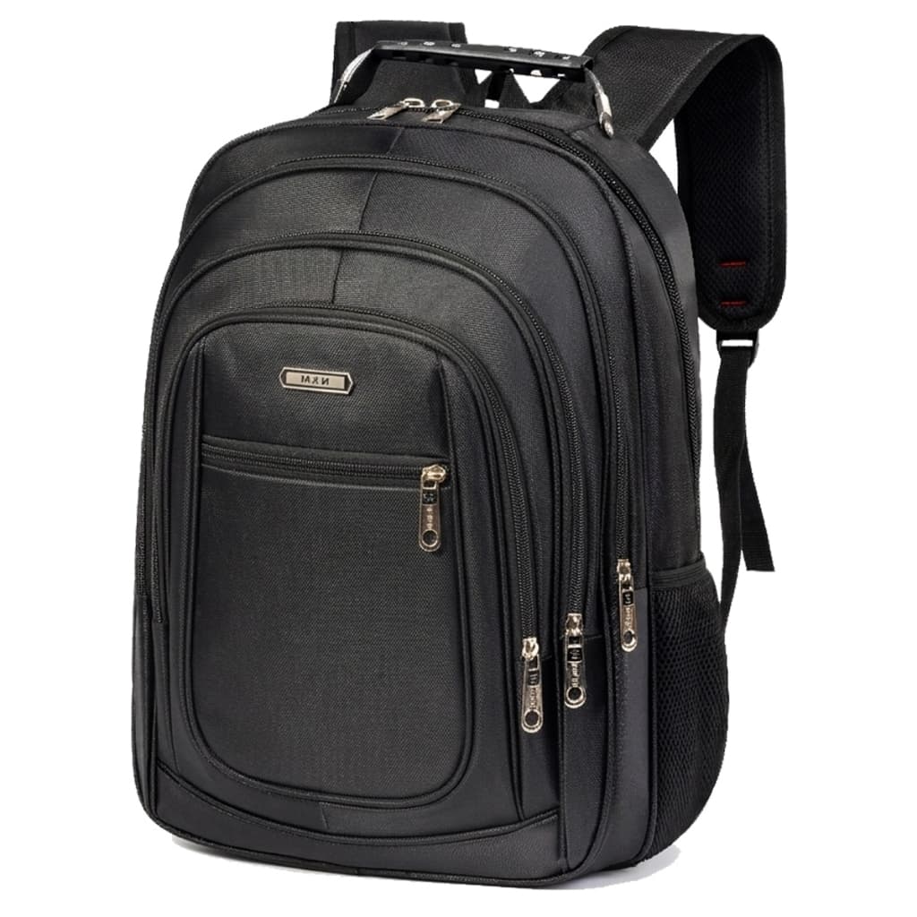Mochila unissex, ideal para o trabalho ou escola, impermeável, grande capacidade, comporta um laptop.-1105
