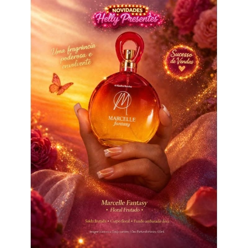 Deo Colônia Marcelle Fantasy 100ml – Abelha Rainha