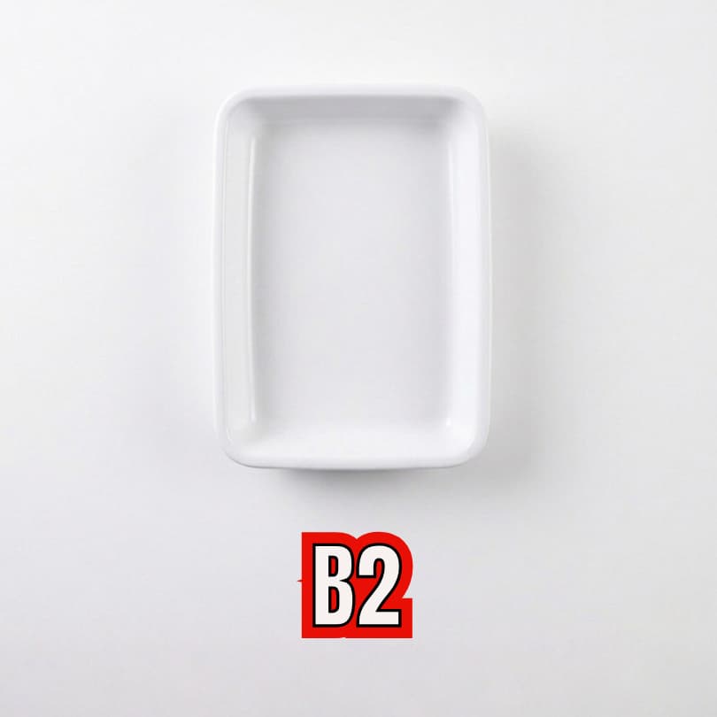 Bandeja de Isopor Rasa B2 Branca | 100 unidades | Confeitaria, Panificadora, Doces, Salgados