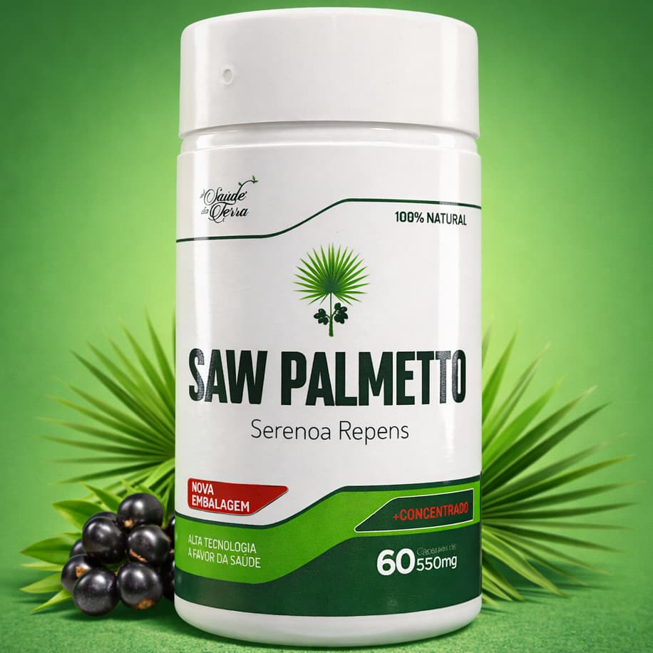 Saw Palmetto 550mg | 60 Cápsulas.