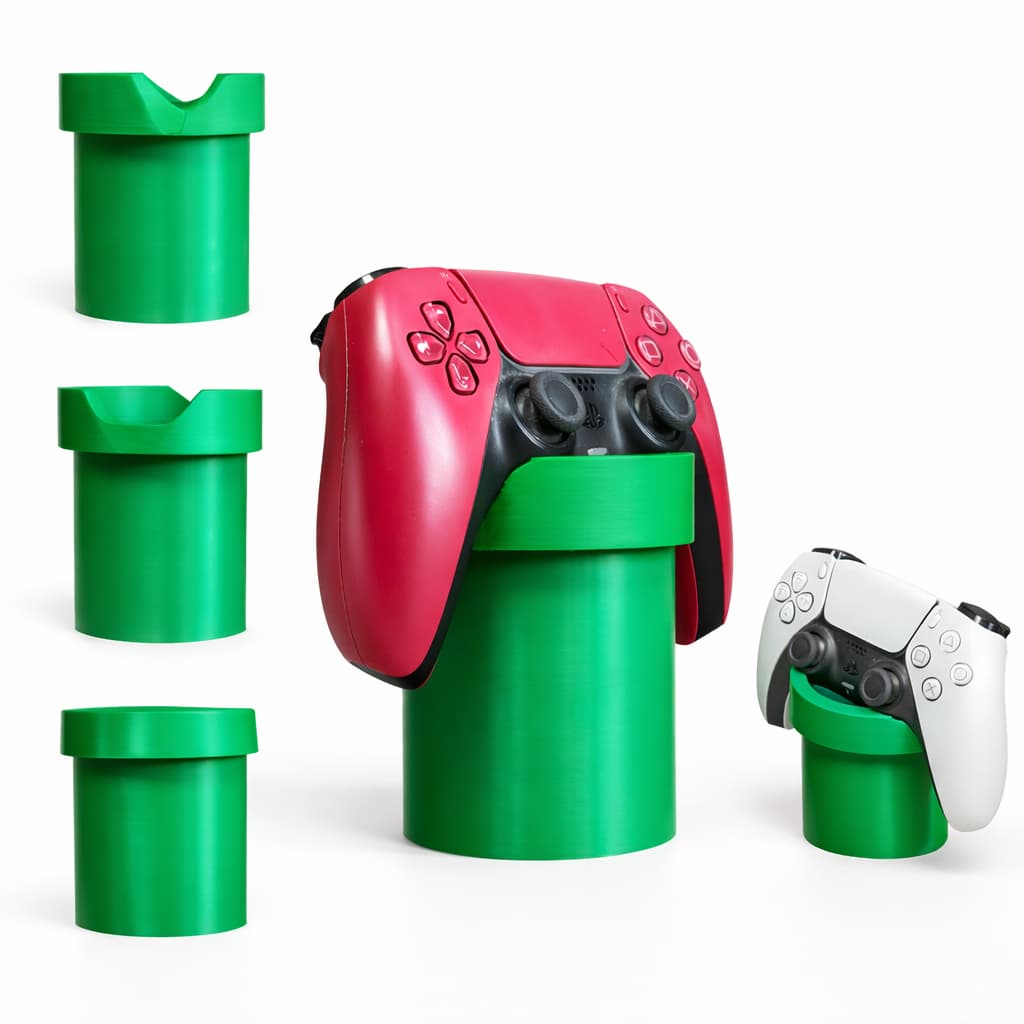 Suporte Controle Ps5 Mesa Organizador Super Mario Lamivi