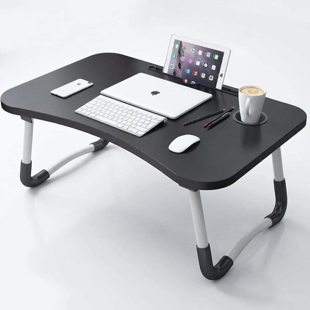 Mesa para Notebook Multiuso Preta – Conforto e Praticidade em Qualquer Lugar