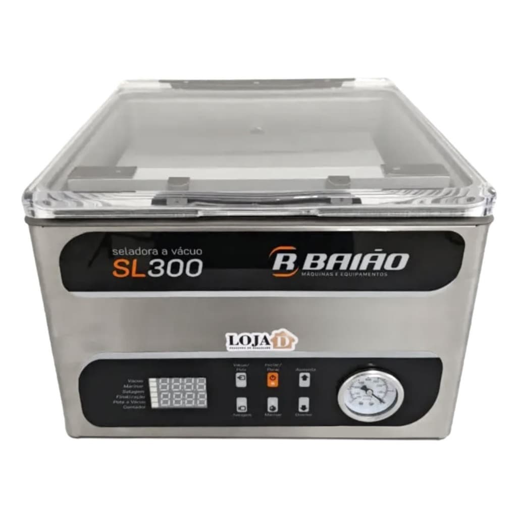 Seladora A Vácuo De Câmara Mesa Inox Sl300 - R.baião
