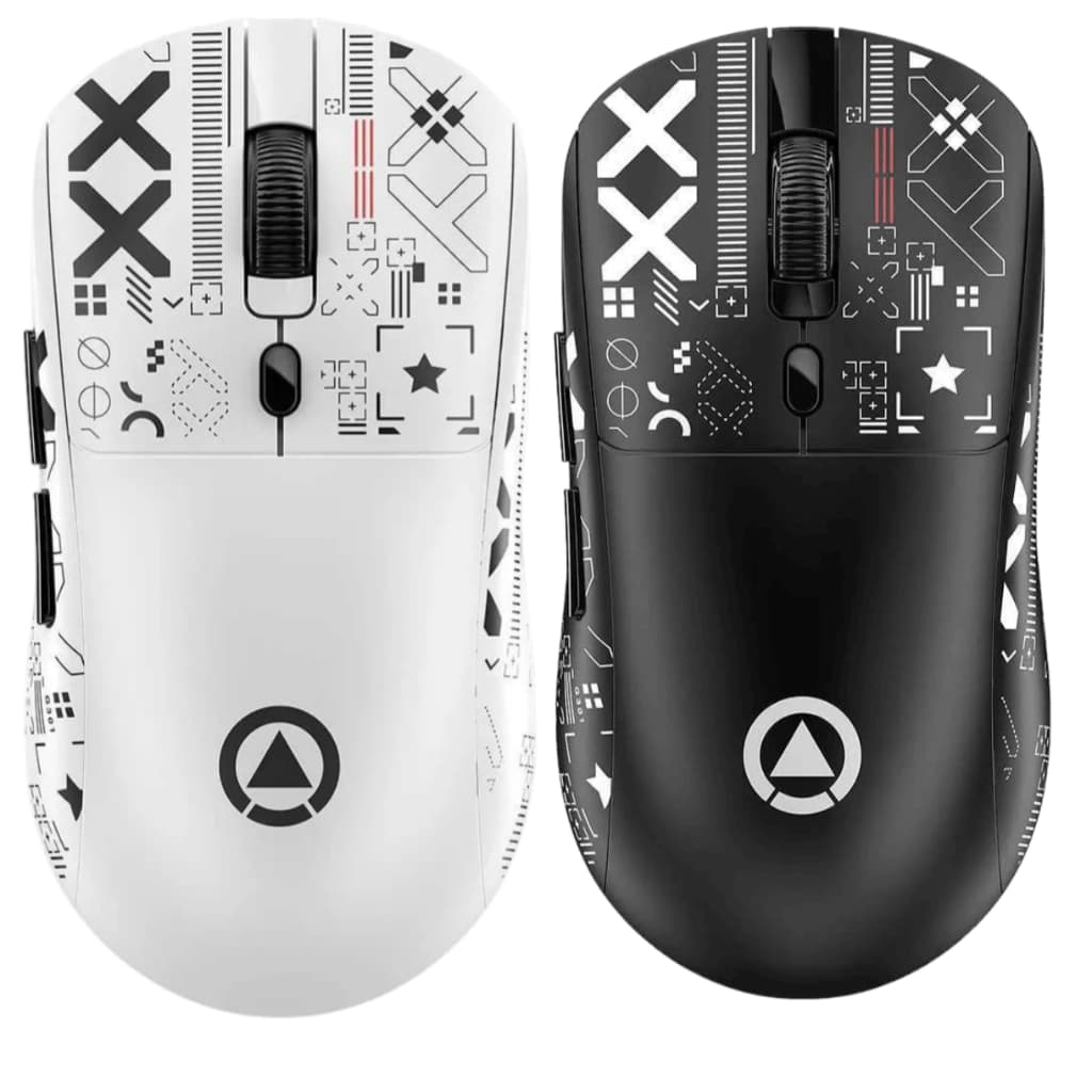Mouse Gamer Air-Esposts G18 Recarregável Sensor PAW 3212 Até3600DPI Wireless 2.4G + Bluetooth + USB 1000Hz