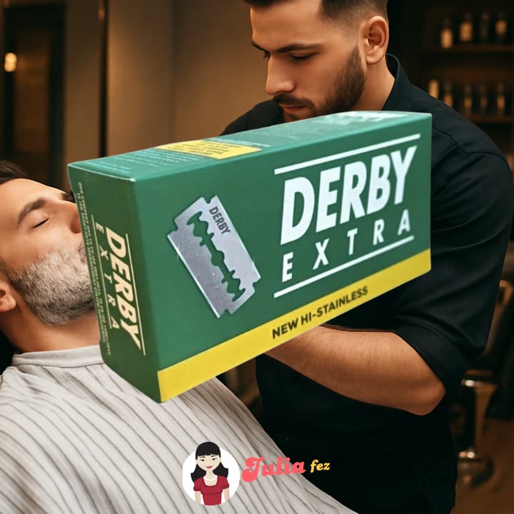 Lâminas de Barbear Derby Extra Platinum 50 unidades