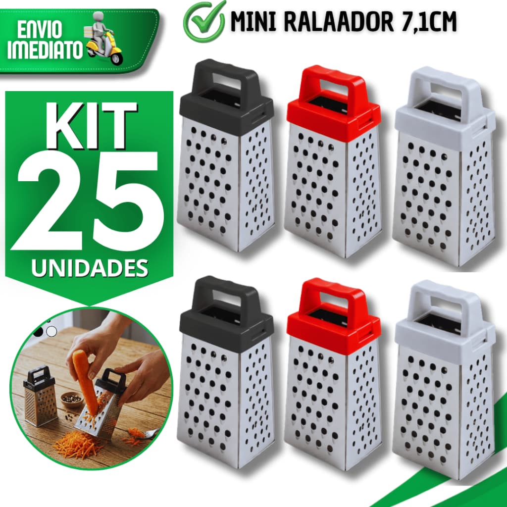 Jogo Mini Ralador 4 Faces Aço Inox 7.5 Cm Cozinha Chá Cozinha Rala Queijo Alho Nós Moscada Utensílios