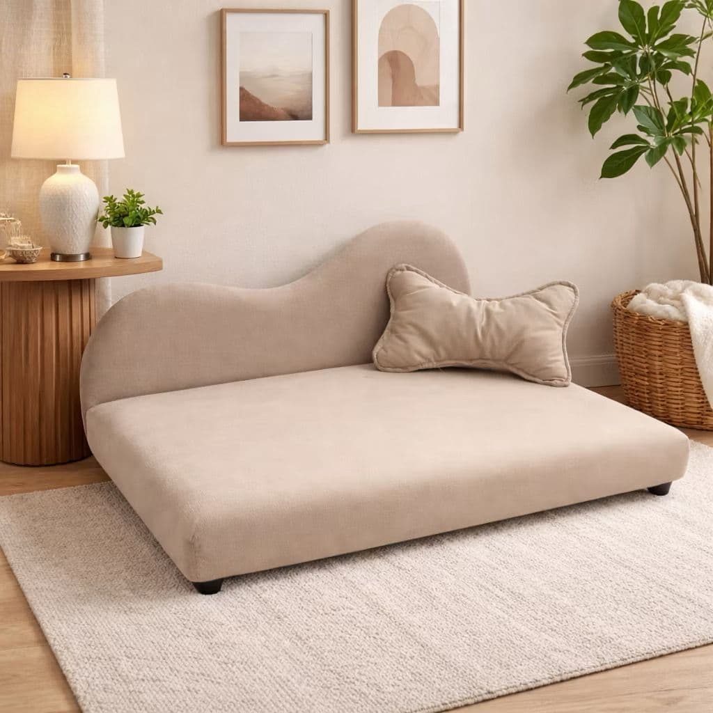 Sofá Cama para Cachorro - Poltrona Pet - Sofá Caminha Pet Cachorro Gato com Almofadinha - hsencantus