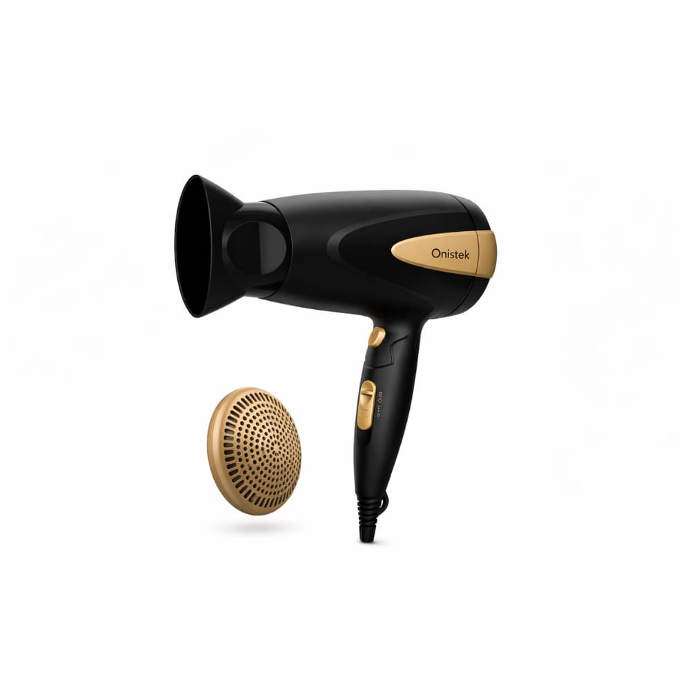 Secador Cabelo Profissional 1600W Dobrável Portátil Viagem 220V Potente