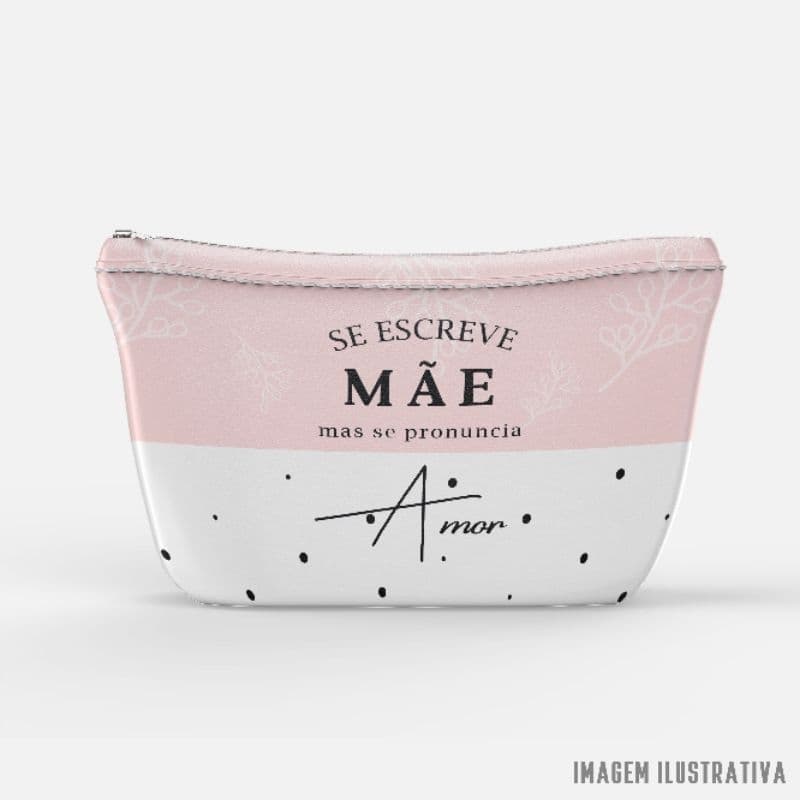Kit 20 Nécessaire dia Das Maes Personalizado com nomes ou logomarca/Brindes dia das Mães