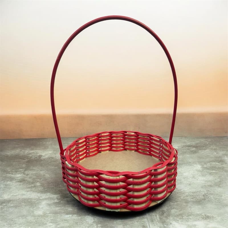 Cesta Artesanal  Kit Com 10– Cesta Decorativa para Presentes, Café da Manhã e Chocolates