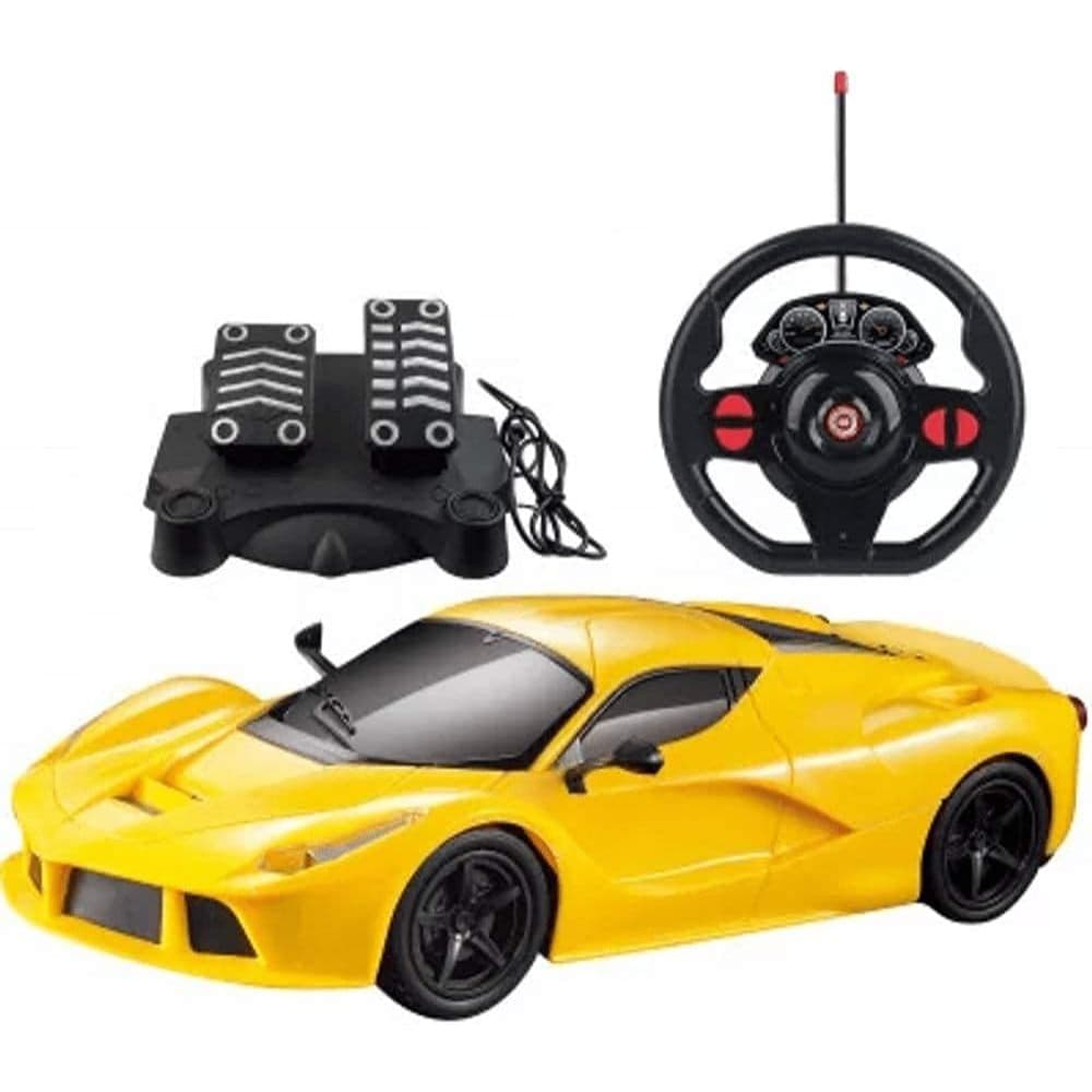 Carrinho Racing Control Speed X Amarelo Multikids - BR1143