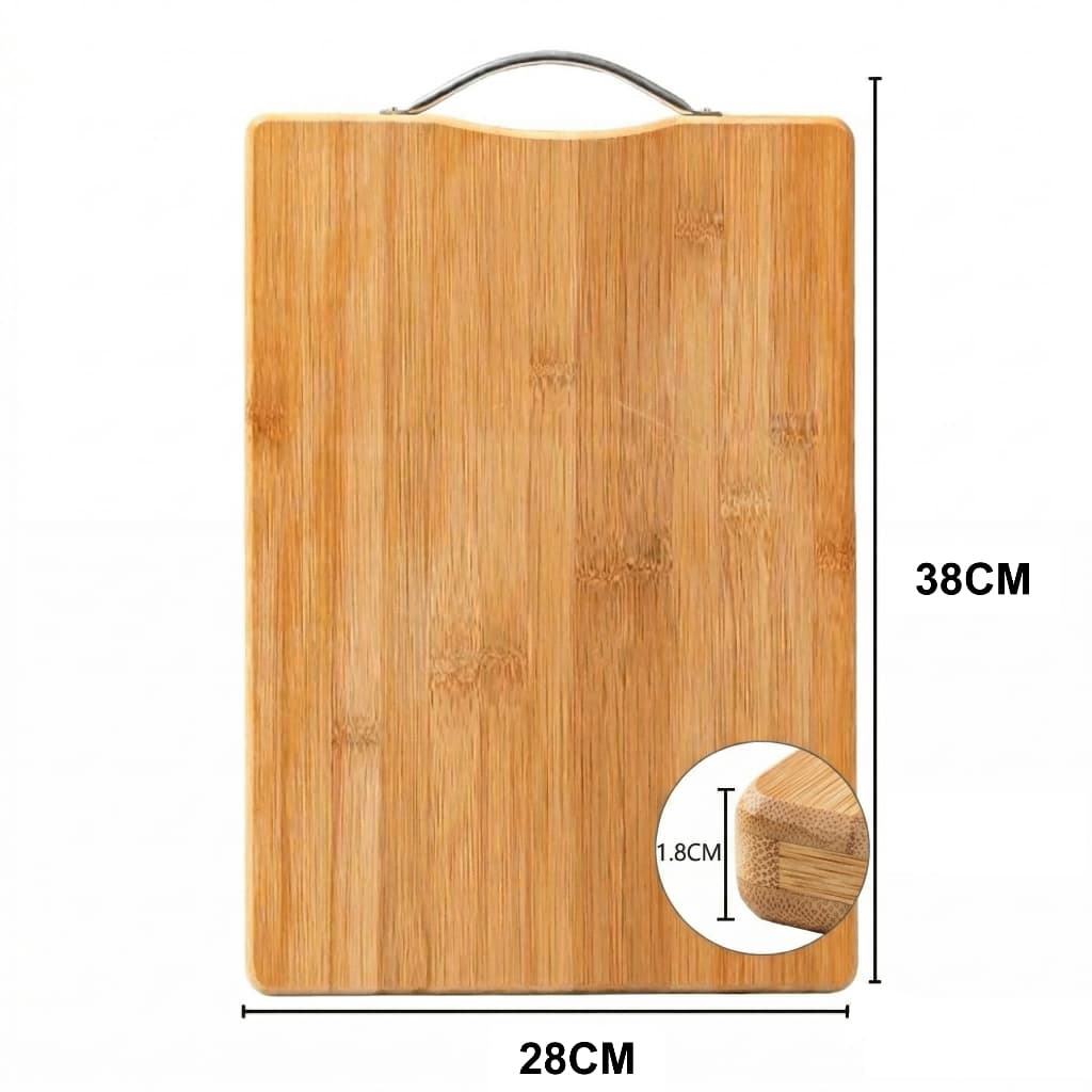 Tábua De Bambu Ecológica Para Carne E Legumes 38x28 Luwave