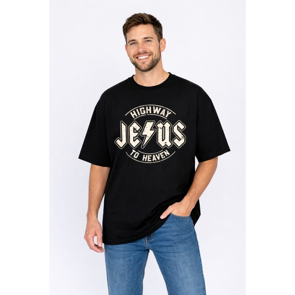 Camiseta Oversized Básica Streetwear - HEAVEN