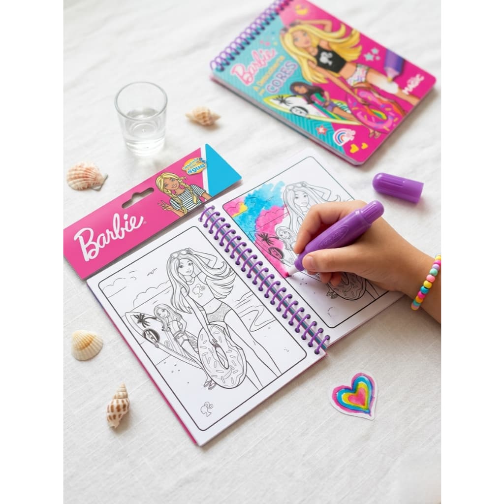 Livro De Colorir Mágico Com Caneta De Água