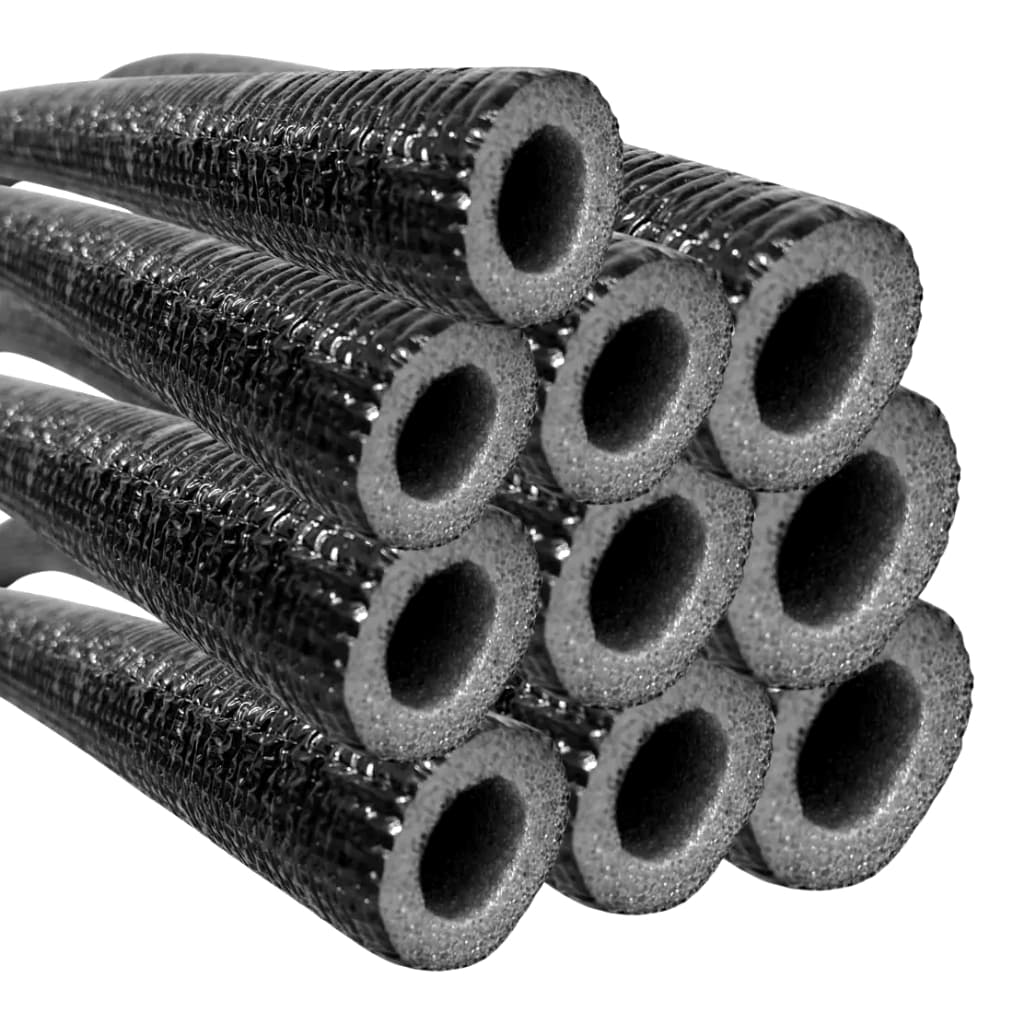 12 Tubos Isolante Esponjoso Blindado Preto 7/8 Parede 10mm