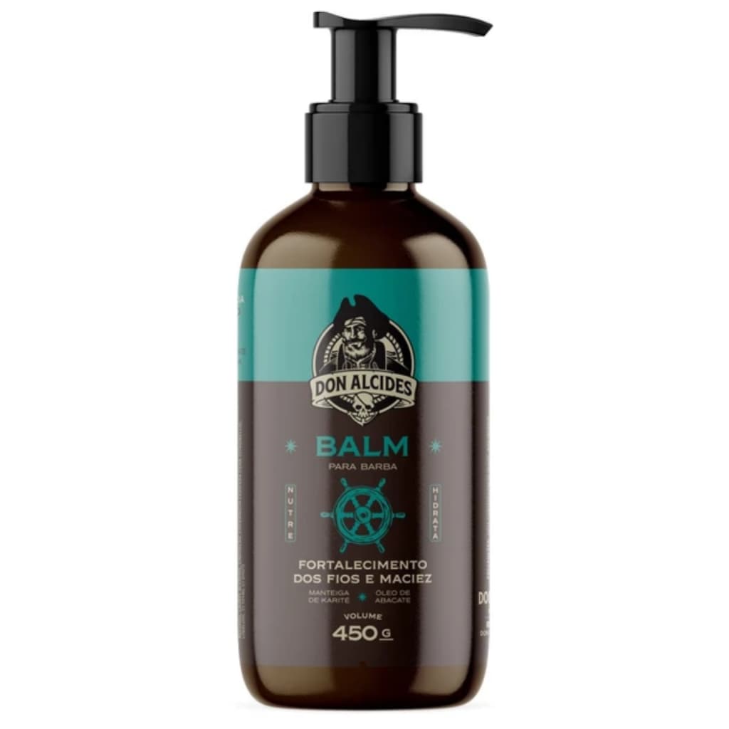 Balm Para Barba Calico Jack Cuidado Masculino Profissional 450g