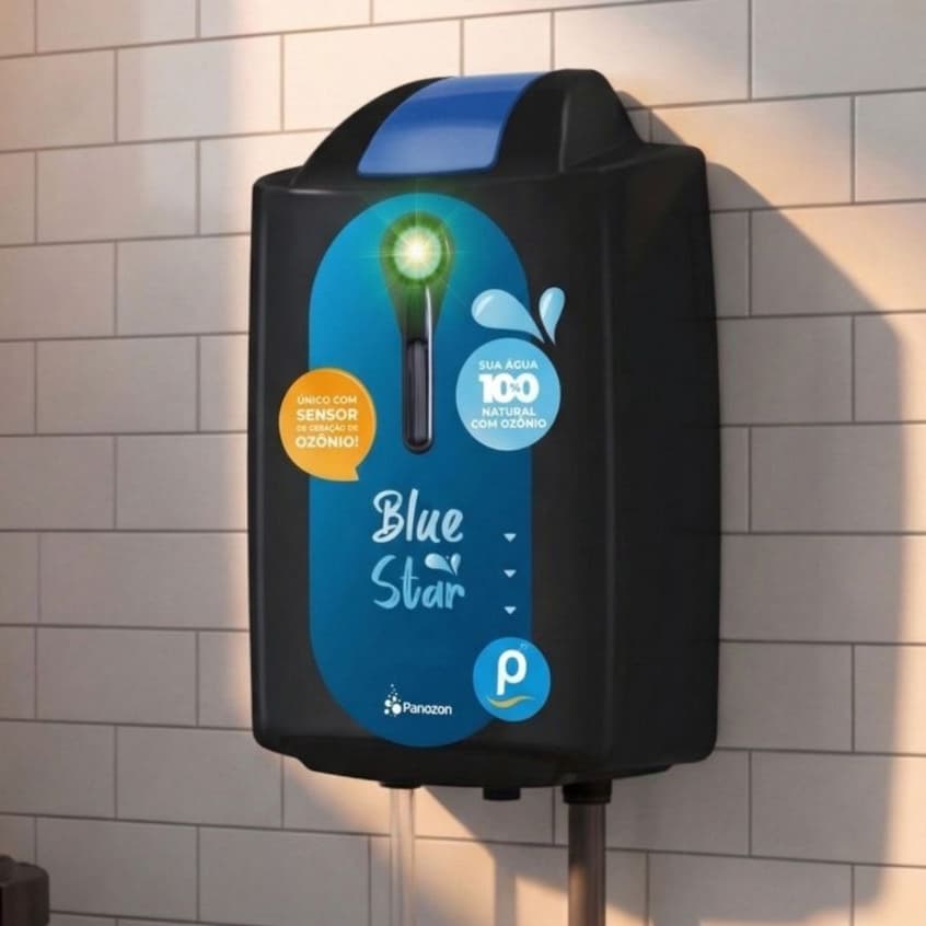 Gerador Ecológico de Ozônio Blue Star 1000 para piscina até 25.000 litros