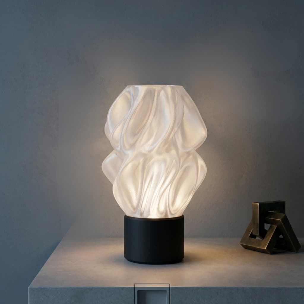 Abajur Luminária De Mesa Sala Quarto Moderno