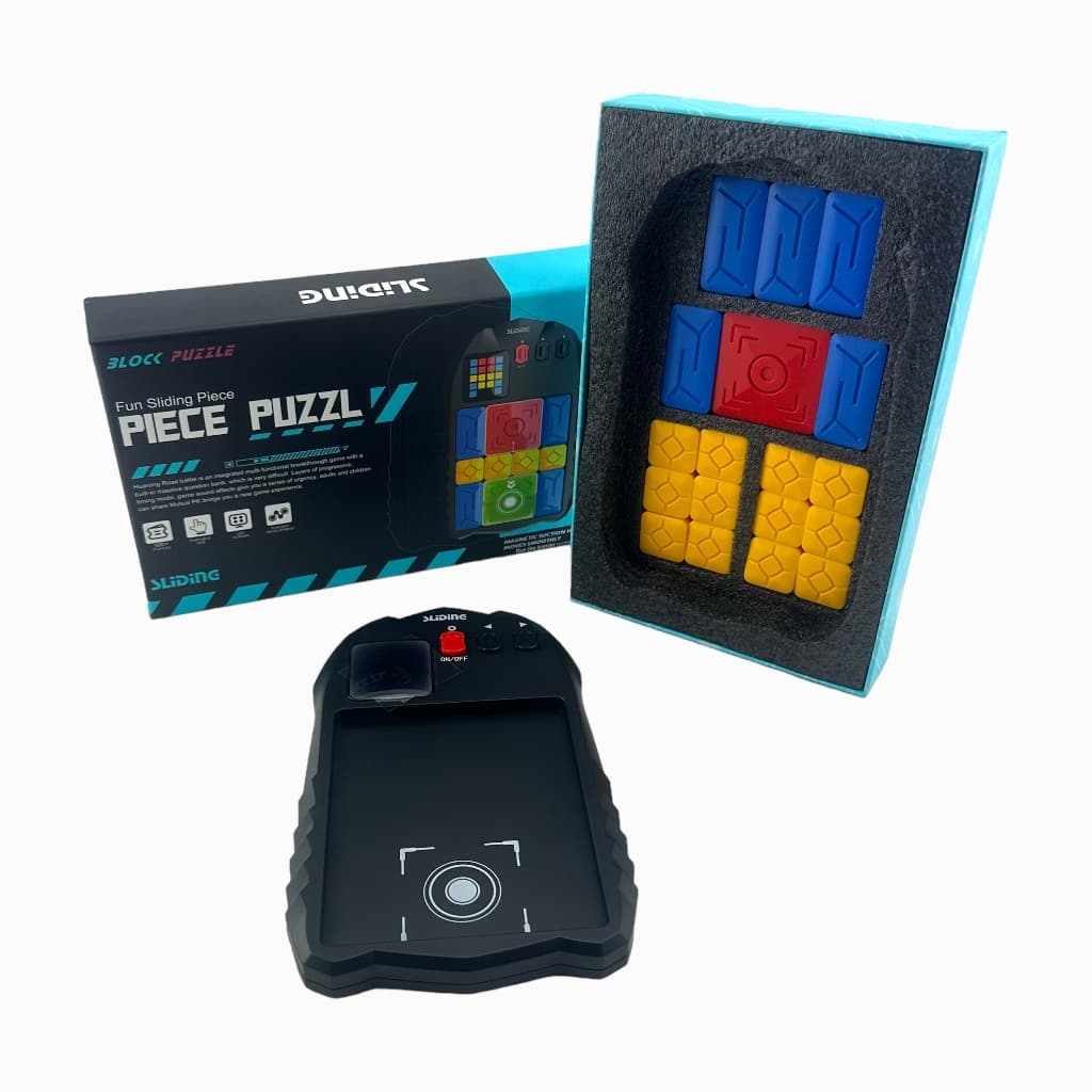 Puzzle Eletrônico Inteligente Brinquedo Educativo Raciocínio Lógico Anti Estresse Console Portátil Kids Interativo Mente