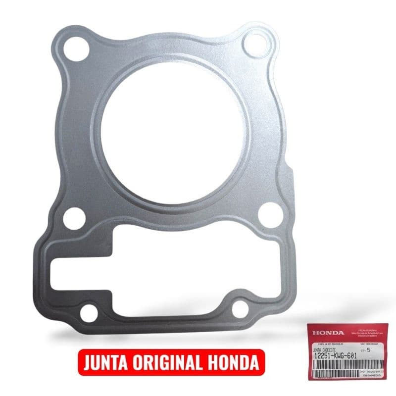 Junta Cabeçote Motor CG Titan 150 2004/2015 - Fan 150  2009/2015 - Nxr Bross 150 2006/2014 Marca Honda Original