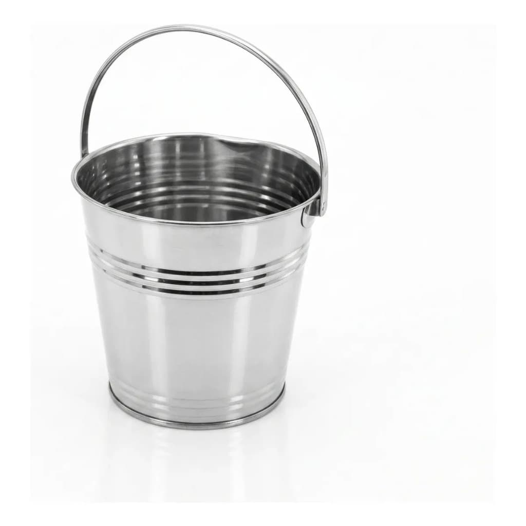 Balde De Gelo Inox 4 Litros para Cerveja, Bebidas, Baladas e Bar