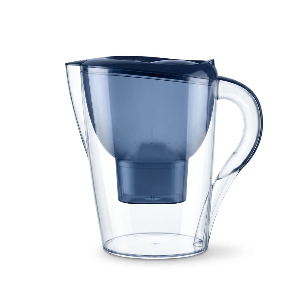 Jarra Purificadora Água 3.8L Filtro Alcalina Mineral Reduz Cloro Metais Pesados Já Acompanha 1 Refil