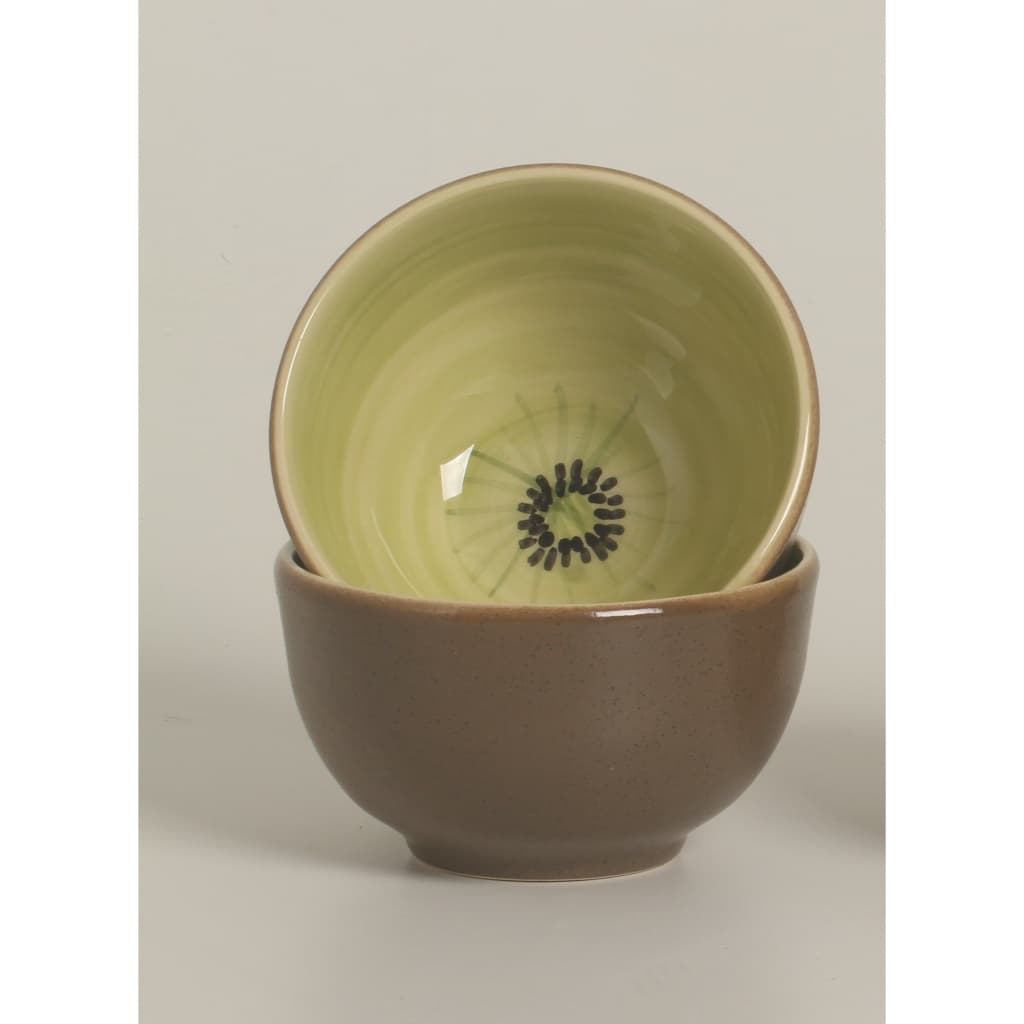 Bowl Fruta de Cerâmica - Kiwi (Capacidade de 550ml)