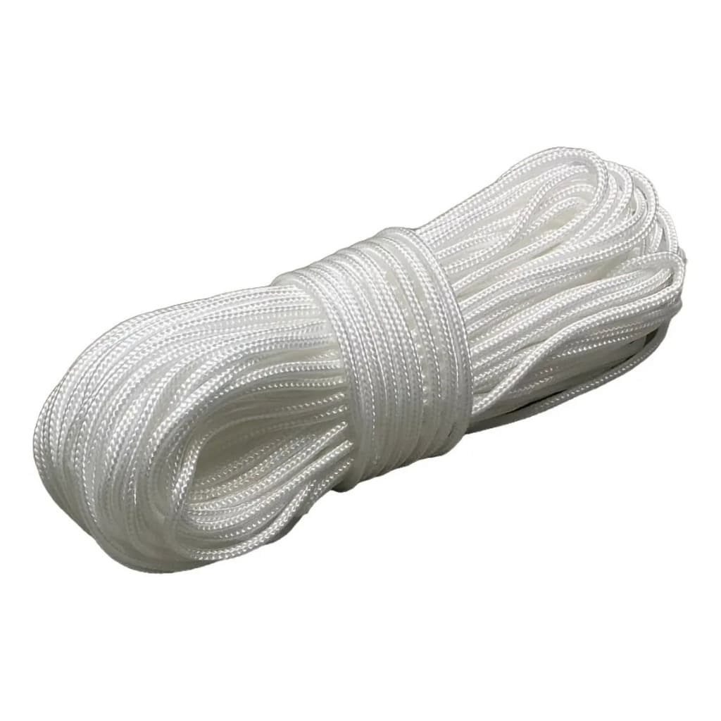 Corda Polipropileno 3mm 20m Resistente Trançada Para Varal Laje Quintal Multiuso RGsegurity