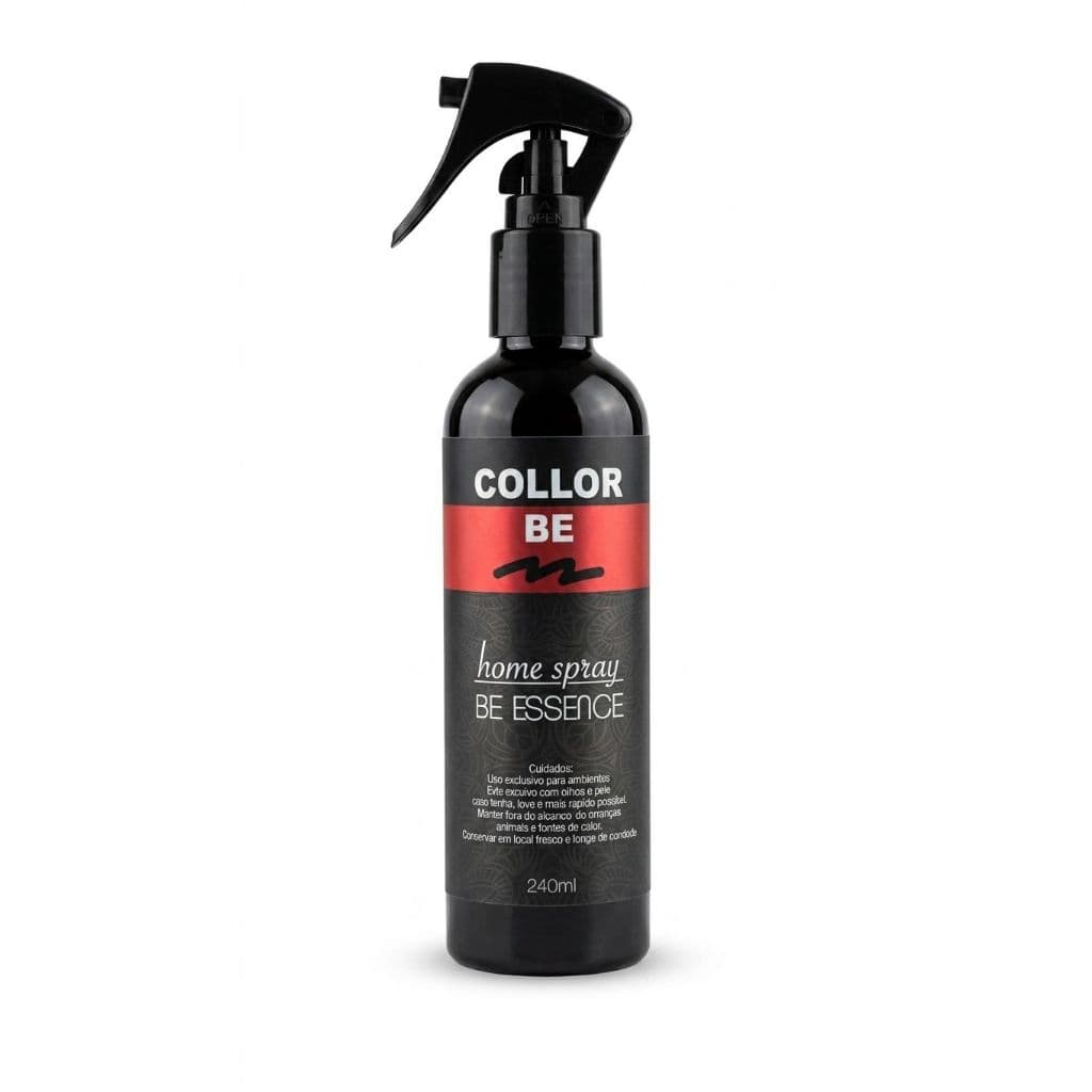 Home Spray Aromatizador de Ambiente Essence Collor Be Perfume  240ml Fragancia Premium Cheiro Fixador
