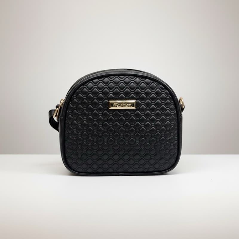 Bolsa Feminina Oval Alça Transversal Tira Colo Estampa Moderna Top