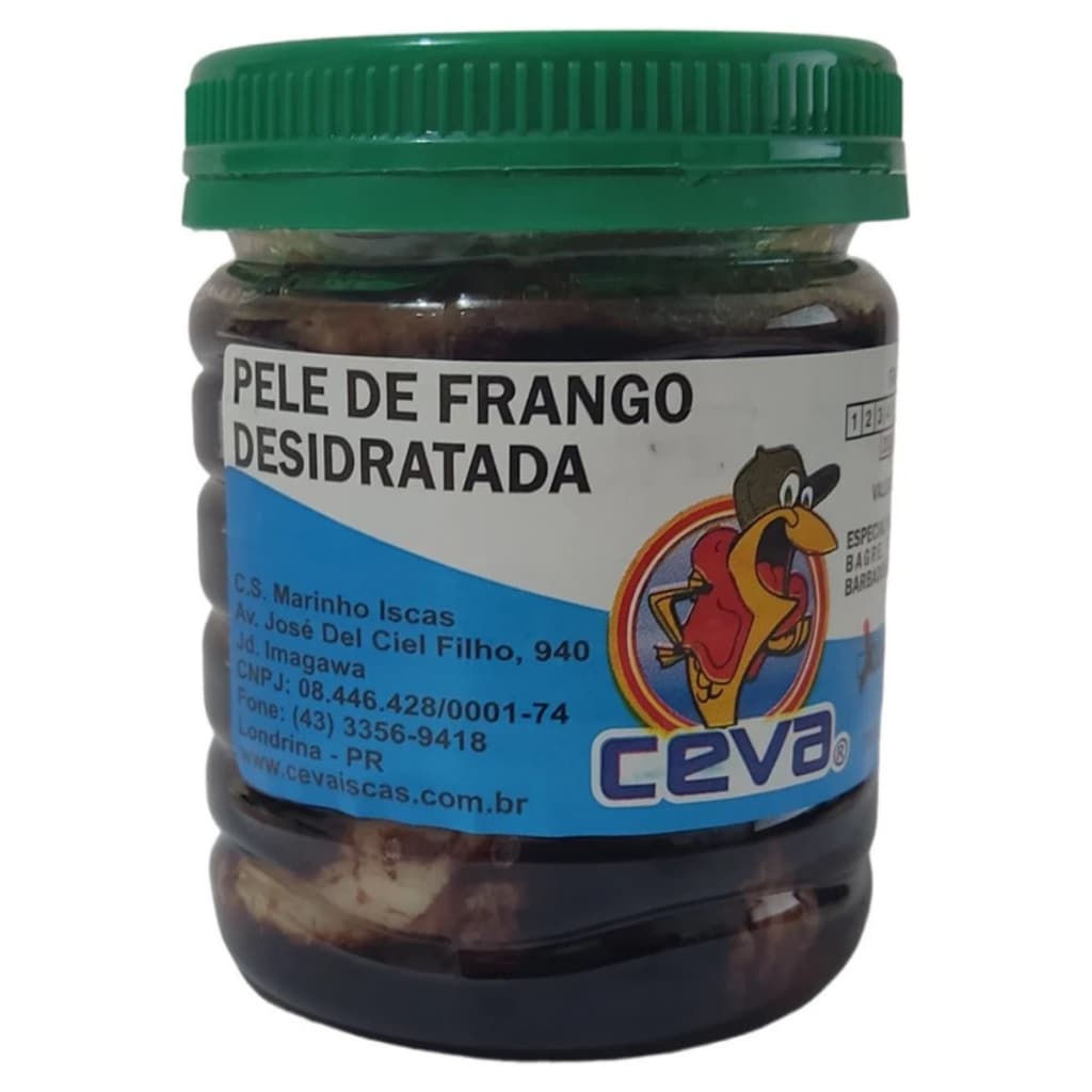 Isca Pele De Frango Desidratada Com Sangue 120g Pesca Ceva