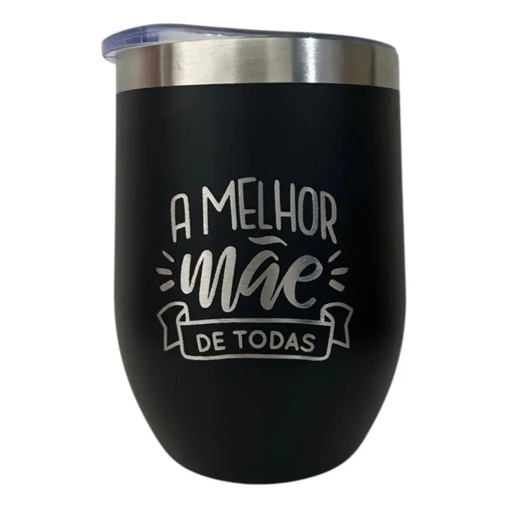 Copo Cuia Personalizado Gravado Melhor Mãe De Todas 360Ml