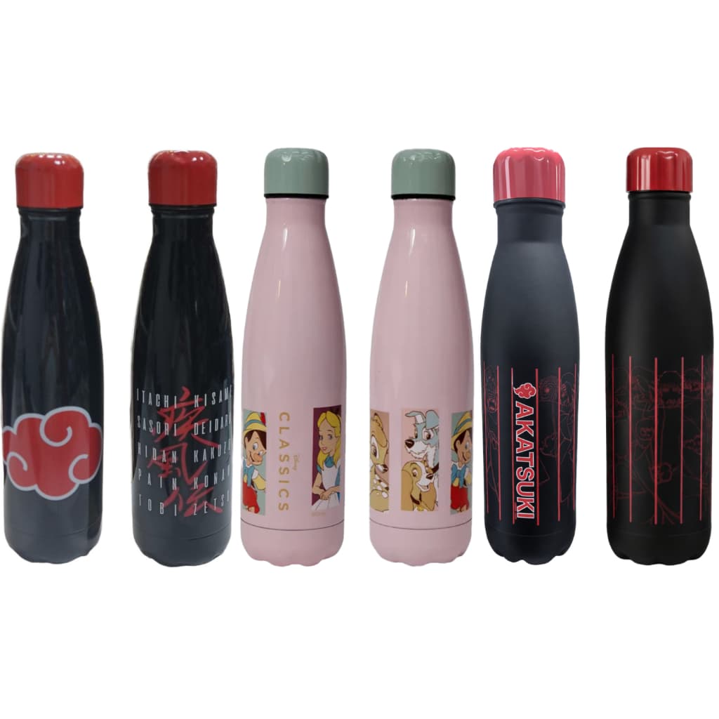 Garrafa Squeeze Térmica Boliche Personagens Filmes Desenhos Escola Bebidas Quentes Geladas