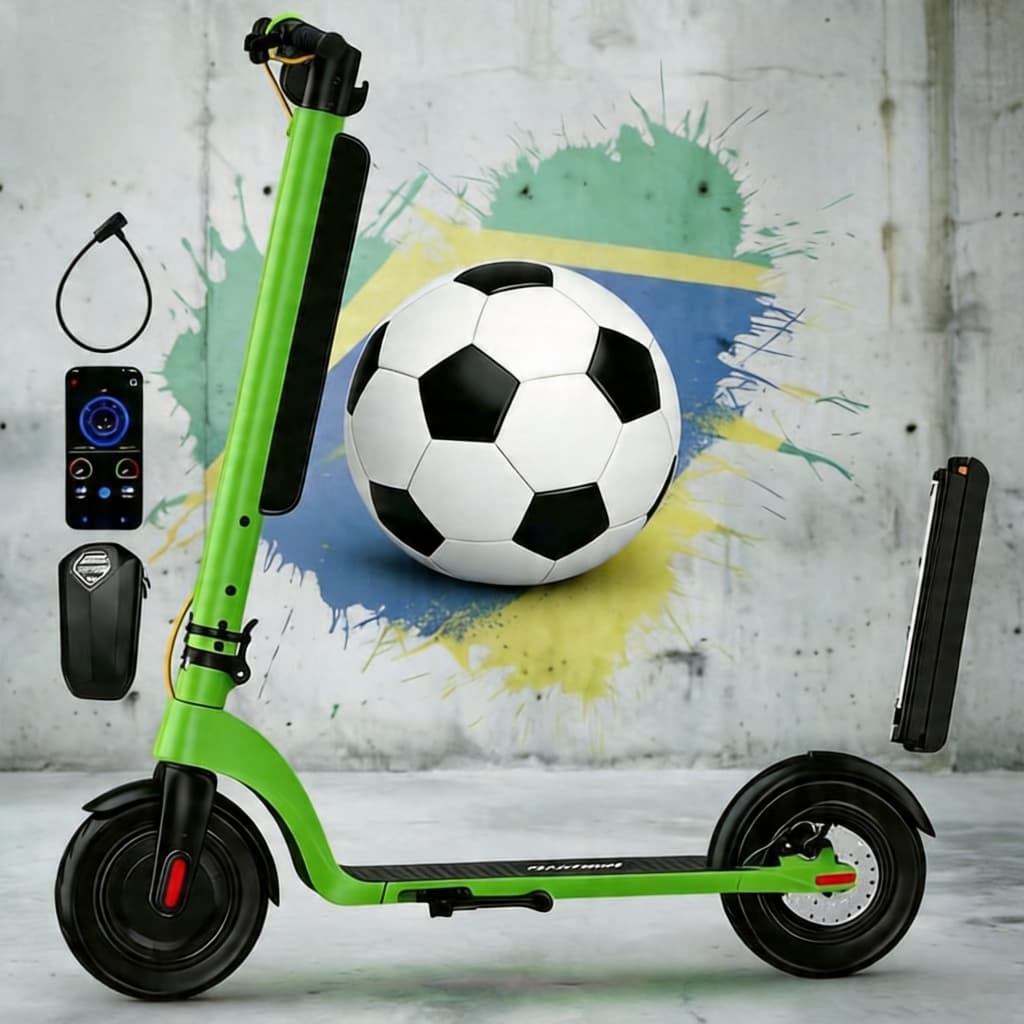 X8, patinete elétrico de 600 watts, bateria removível de 12,8 amperes
