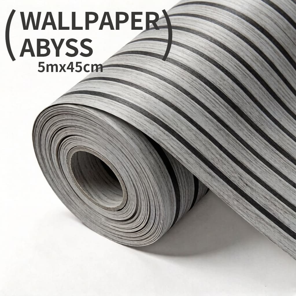 Papel de Parede Autoadesivo  Textura de Madeira Luxo Moderno À Prova D'água Removível para Sala Quarto Escritório5M×45CM