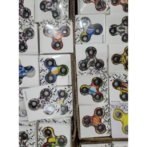 Kit 5 Spinner De Metal Fidget Hand Anti Stresse Brinde Festa