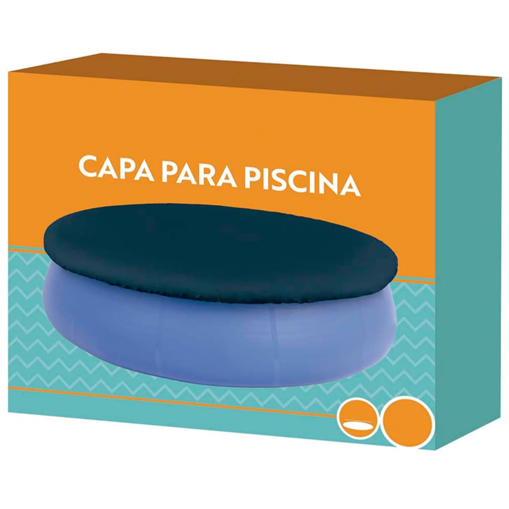 Capa Piscina 1400/1900 Litros Inflável Circular Redonda