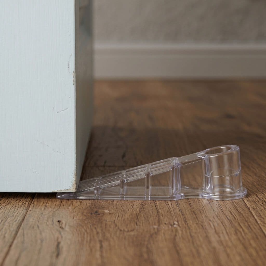 Kit 5 Aparador Peso De Porta Calço Silicone Trava Segura Fixador Segurança Criança Bebê Amortecedor Cunha Antivento