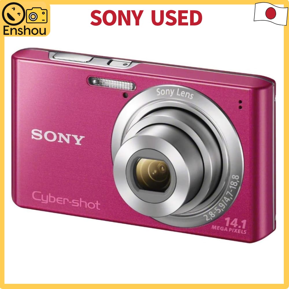 Do Japão [USADO]SONY Cyber-Shot W610 (14.1MP CCD / 4x optical) Pink DSC-W610/P