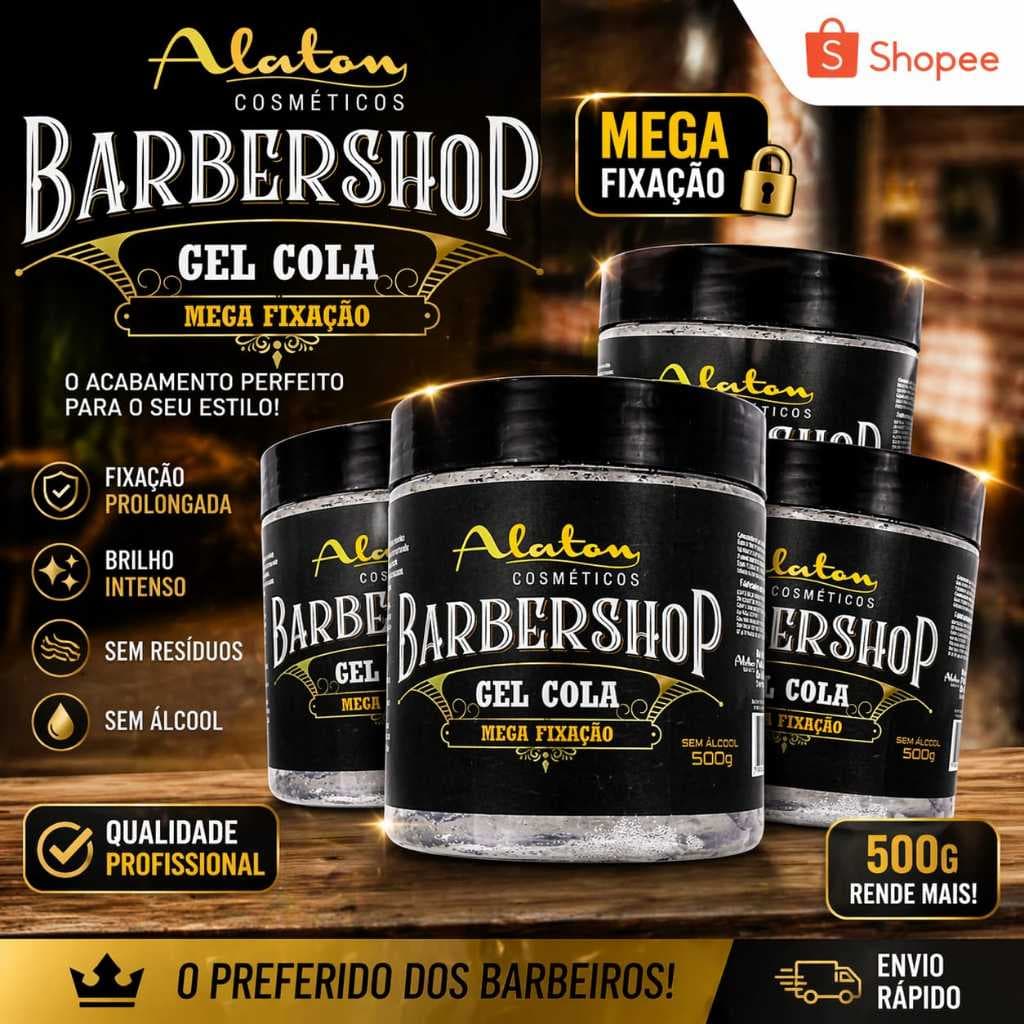 Gel Cola Mega Fixação Alaton 500g