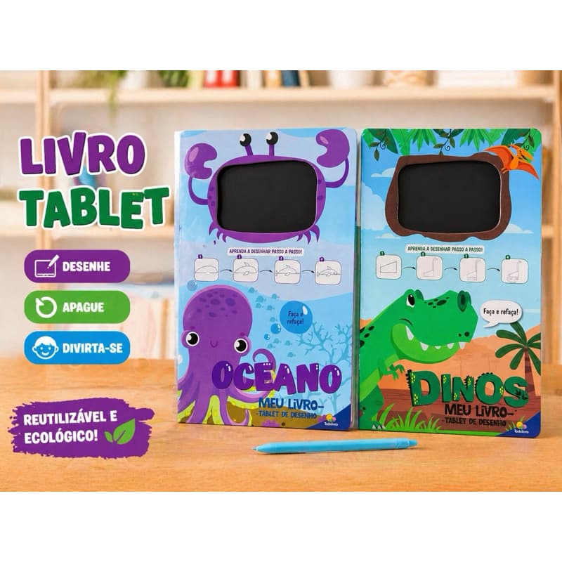 Livro tablet divertido