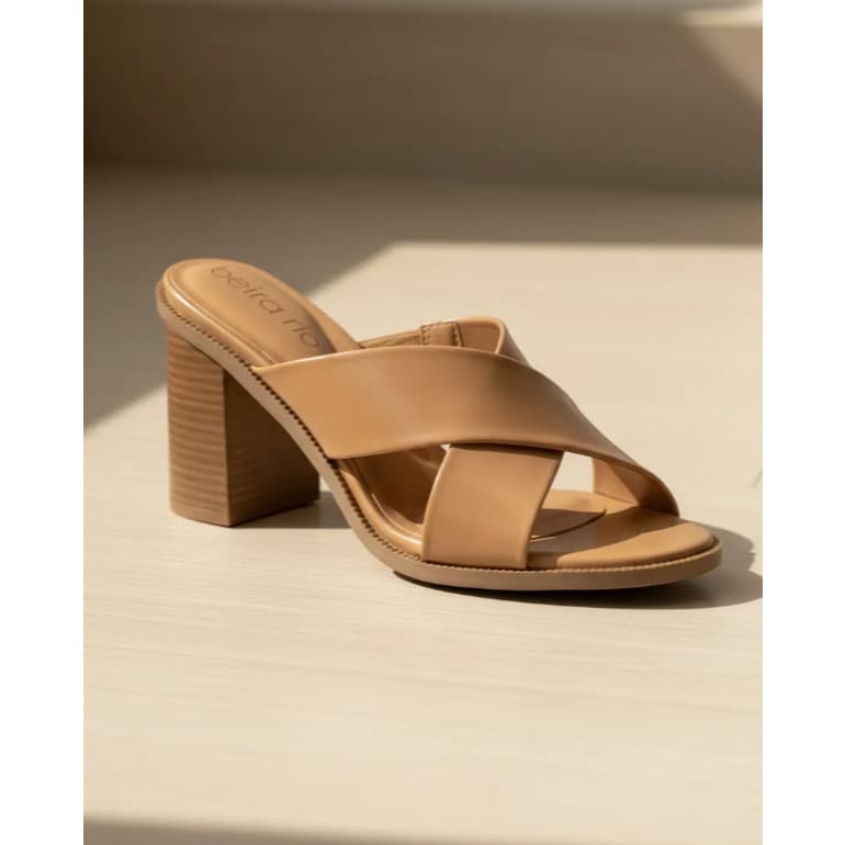 Tamanco Feminino Salto Alto Casual Beira Rio 8573.100