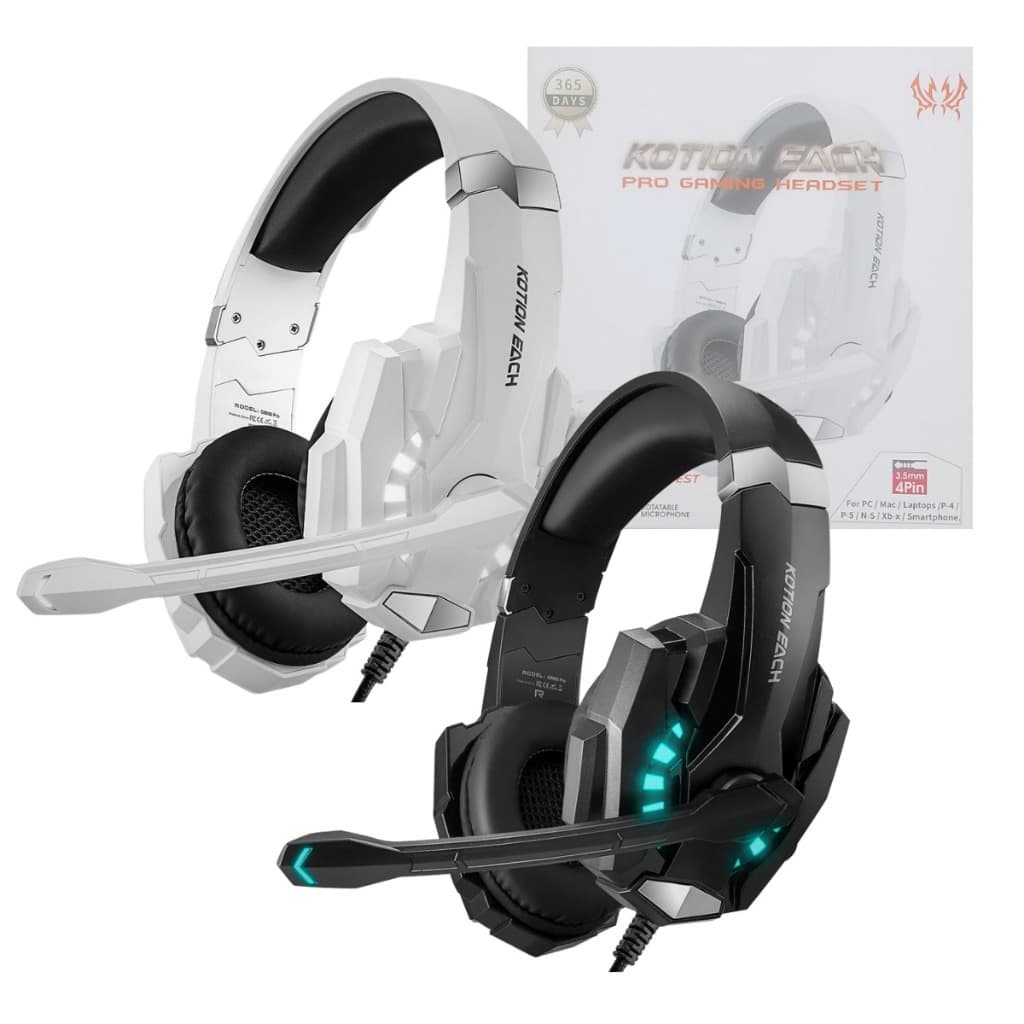 Fone Headset Gamer Profissional Kotion Each Com Microfone Noise Cancelling T&Z G9000 PRO