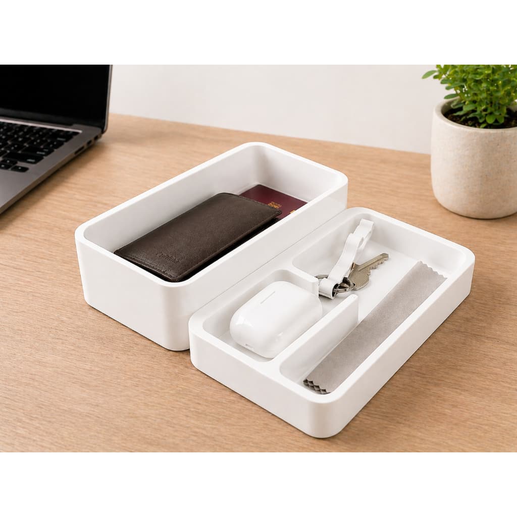 Bandeja Organizadora Multifuncional Premium – Acabe com a Bagunça em Segundos | Design Moderno + Alta Durabilidade