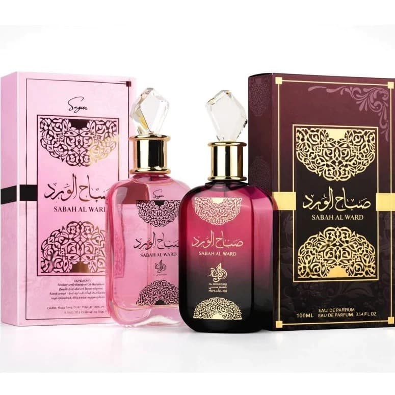 Perfume Árabe Sabah Al Ward Al Wataniah 100ml Feminino Original