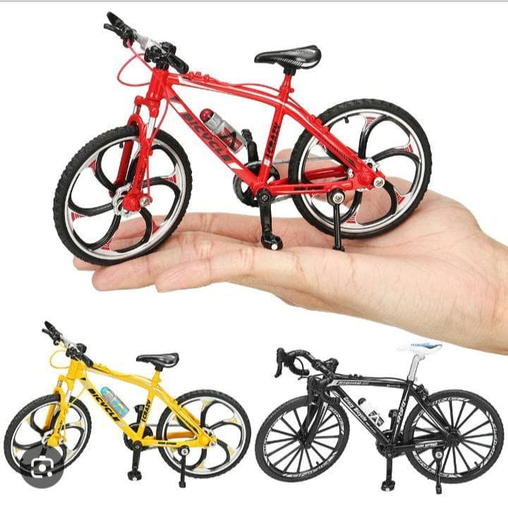 Miniatura Bicicleta Bike MOUNTAIN Em Metal Escala 1:10 Várias Cores