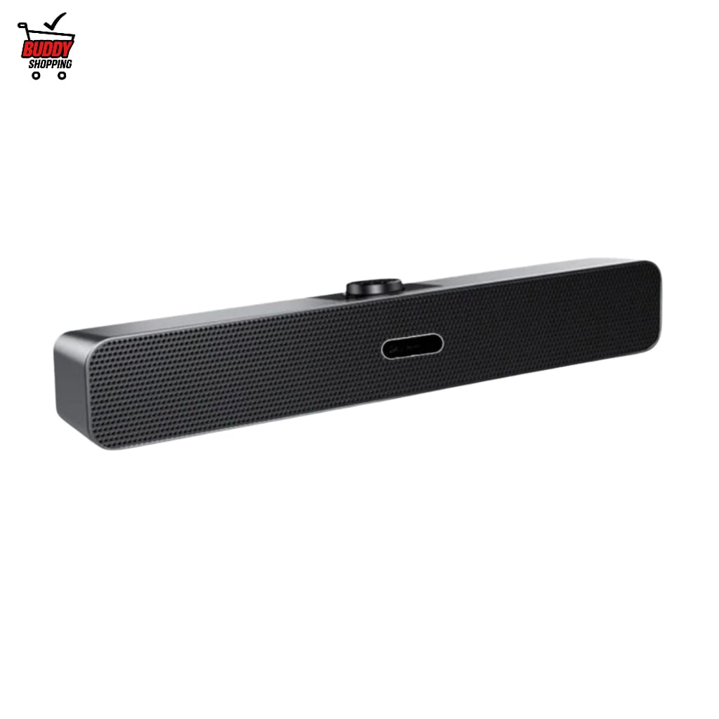 Soundbar para Computador e Notebook Caixa de Som Gamer Potente 6W RMS USB P2 Estéreo Home Office