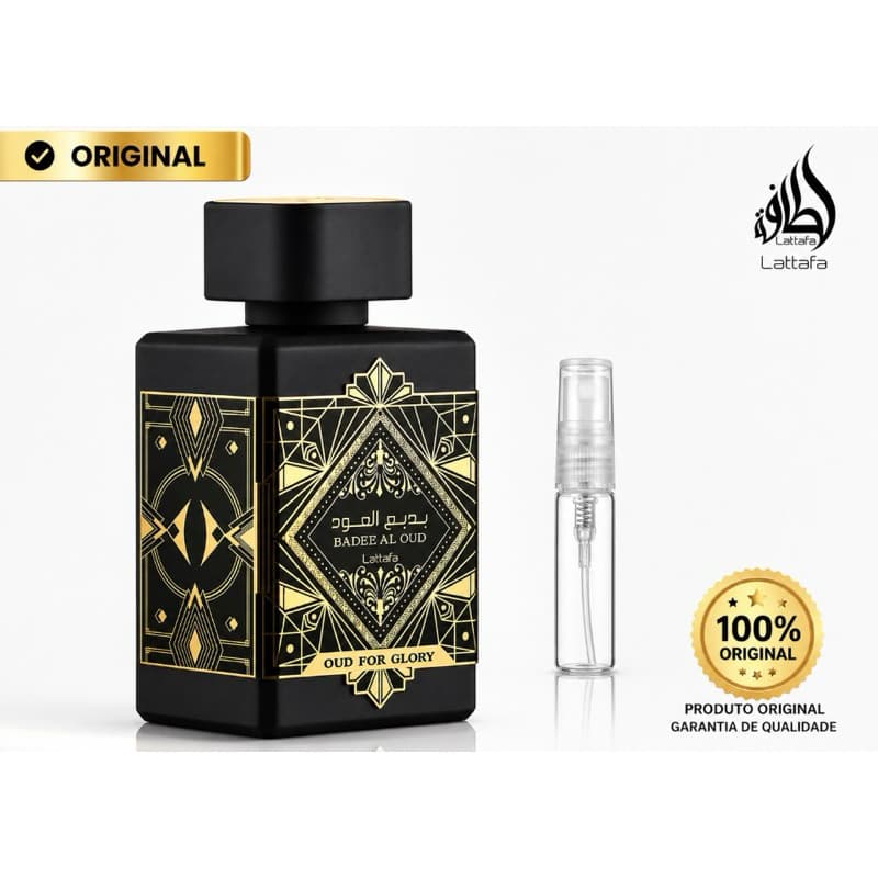 Perfume Lattafa Bade"e Al Oud For Glory Eau de Parfum Compartilhável
