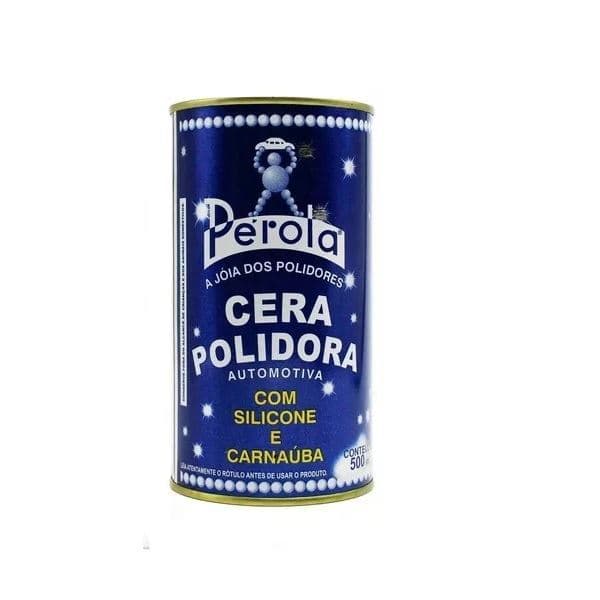 CERA POLIDORA AUTOMOTIVA PEROLA 500ML LATA