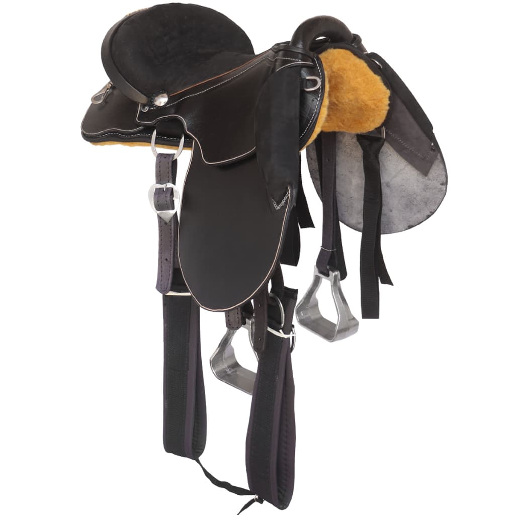 Sela PF Premium Luxo Passeio e Cavalgada Coqueluche Acolchoada couro